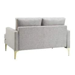 Haven Grey Fabric 2-Seater Sofa -Daals Store LVSF 169 LGREYFAB 2ST WB5