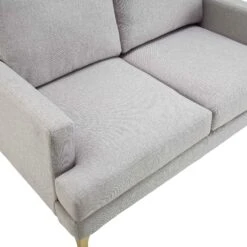 Haven Grey Fabric 2-Seater Sofa -Daals Store LVSF 169 LGREYFAB 2ST detail2