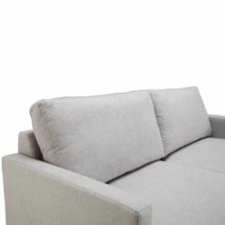 Haven Grey Fabric 3-Seater Sofa -Daals Store LVSF 169 LGREYFAB 3ST detail1