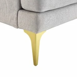 Haven Grey Fabric 3-Seater Sofa -Daals Store LVSF 169 LGREYFAB 3ST detail3