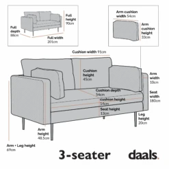Pelham Grey Velvet Fabric Sofa 23 Pelham Grey Velvet Fabric Sofa -Daals Store LVSF 386 3ST CHART