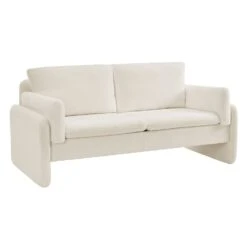 Clapham 2-Seater Ecru Boucle Sofa -Daals Store LVSF 89 ECRUBOUCLE 2ST WB2