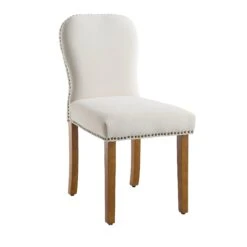 Stanway Set Of 2 Champagne Velvet Dining Chairs -Daals Store LW DCH 043 CHAMPVEL 2P WB3