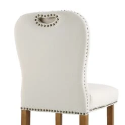 Stanway Set Of 2 Champagne Velvet Dining Chairs -Daals Store LW DCH 043 CHAMPVEL 2P detail1