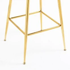 Kylie Set Of 2 Pink Plush Shaggy Faux Fur Bar Stools 13 Kylie Set Of 2 Pink Plush Shaggy Faux Fur Bar Stools -Daals Store MB222PINKPLUSH P scene3