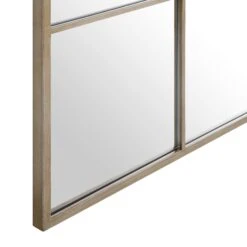 Herbert Industrial 16-Pane Metal Window Mirror β Antique Silver 120 x 120 cm Square Wall Mirror 14 Herbert Industrial 16-Pane Metal Window Mirror β Antique Silver 120 x 120 cm Square Wall Mirror -Daals Store MIRR 017 SILVER detail2