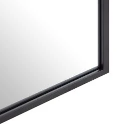 Herbert Full Length Metal Frame Window Mirror 180 X 120 Cm, Black 14 Herbert Full Length Metal Frame Window Mirror 180 X 120 Cm, Black -Daals Store MIRR 019 BLACK detail2