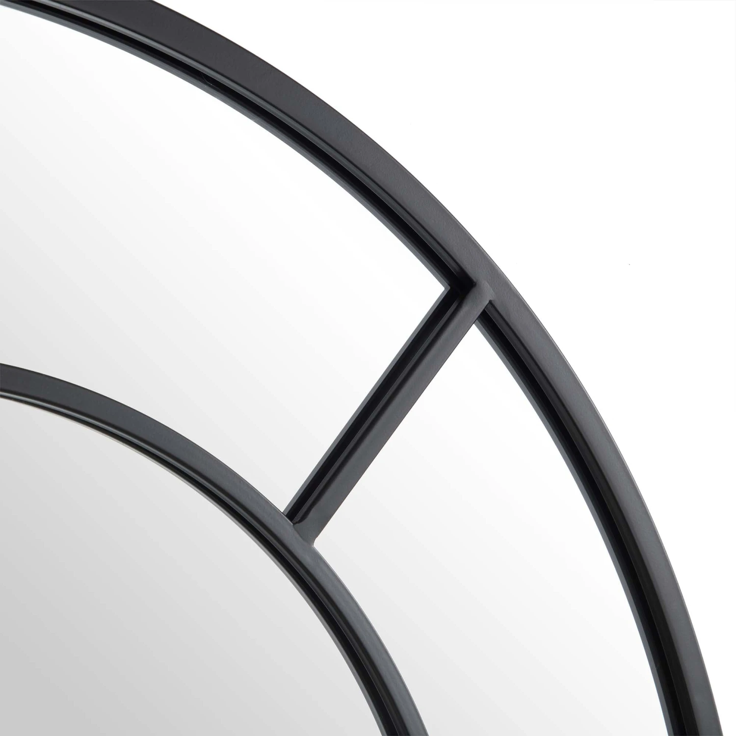 Beaumont Arched Full Length Metal Frame Mirror 178 X 76 Cm, Black 7 Beaumont Arched Full Length Metal Frame Mirror 178 X 76 Cm, Black - Image 7