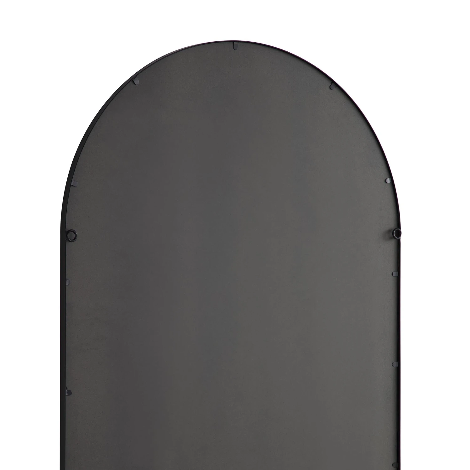Beaumont Arched Full Length Metal Frame Mirror 178 X 76 Cm, Black 9 Beaumont Arched Full Length Metal Frame Mirror 178 X 76 Cm, Black - Image 9
