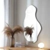 Bala Large Irregular Frameless Pond Mirror (100 x 60 cm) – Handcrafted Organic Wall Mirror -Daals Store MIRR 030 EDGELESS main