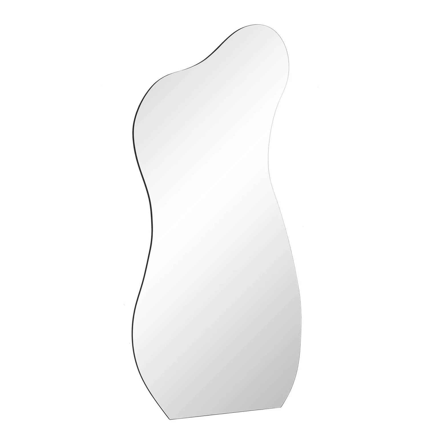 Bala 170 x 80 cm Irregular Frameless Full Length Pond Mirror - Organic Handcrafted Wall Mirror 4 Bala 170 x 80 cm Irregular Frameless Full Length Pond Mirror - Organic Handcrafted Wall Mirror - Image 4