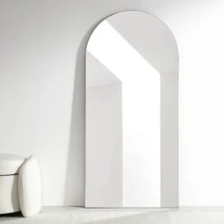 Concord Arched Frameless Full Length Mirror 170 X 80 Cm