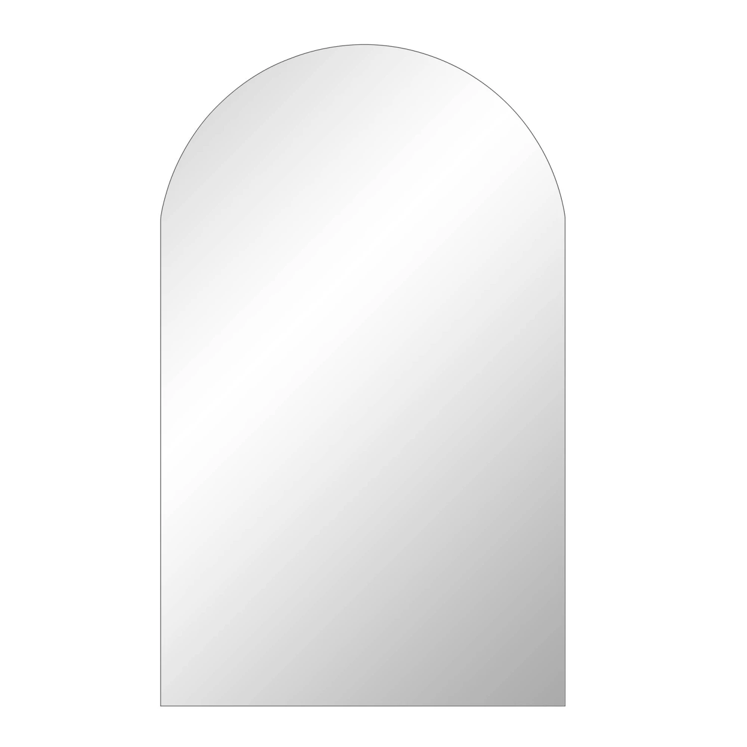 Concord Arched Frameless Extra Large Mirror β Minimalist Full Length Leaner 180cm x 110cm 3 Concord Arched Frameless Extra Large Mirror β Minimalist Full Length Leaner 180cm x 110cm - Image 3