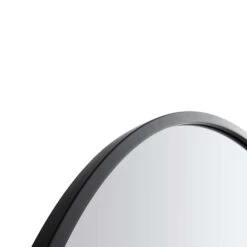 Dina Freestanding Arched Full Length Metal Frame Mirror 160 X 76 Cm, Black 17 Dina Freestanding Arched Full Length Metal Frame Mirror 160 X 76 Cm, Black -Daals Store MIRR 049 BLACK detail2