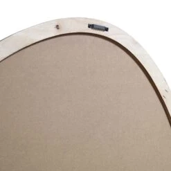 Edo Irregular Pebble Wall Wooden Mirror 100 X 76 Cm, Walnut 13 Edo Irregular Pebble Wall Wooden Mirror 100 X 76 Cm, Walnut -Daals Store MIRR 063 WALNUT detail2