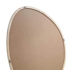 Edo Irregular Pebble Large Wooden Mirror 160 x 120 cm – Solid Walnut Frame Organic Design -Daals Store MIRR 073 WALNUT detail2