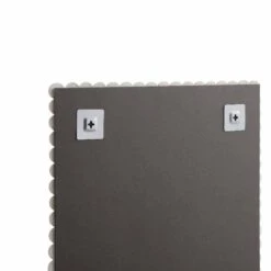 Luna Rectangular Bobbin Wall Mirror 80 X 60 Cm, Washed White 15 Luna Rectangular Bobbin Wall Mirror 80 X 60 Cm, Washed White -Daals Store MIRR 089 WASHWHITE detail3