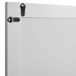 Destin Wave 100 x 60 cm White Matte – Textured Wavy Design Wall Mirror -Daals Store MIRR 100 WHITE MATTE detail2