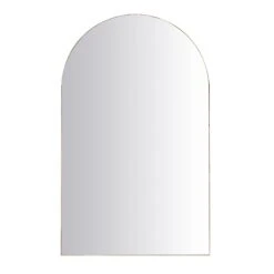 Eden Arched Full Length Metal Frame Mirror 180 X 110 Cm, Antique Gold Effect -Daals Store MIRR 138 ANTQGOLD WB1