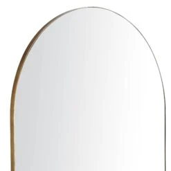 Eden Arched Full Length Metal Frame Mirror 180 X 110 Cm, Antique Gold Effect -Daals Store MIRR 138 ANTQGOLD detail1