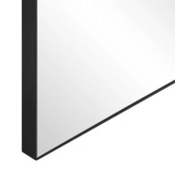 Eden Arched Full Length Metal Frame Mirror 180 x 110cm - Black Industrial Leaner Mirror -Daals Store MIRR 138 BLACK detail2