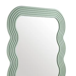 Venus Full Length Wave Mirror 180 X 100 Cm, Sage Green -Daals Store MIRR 162 SAGE detail1