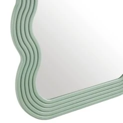 Venus Full Length Wave Mirror 180 X 100 Cm, Sage Green -Daals Store MIRR 162 SAGE detail2