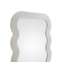 Venus Full Length Wave Mirror 180 X 100 Cm, Washed White 14 Venus Full Length Wave Mirror 180 X 100 Cm, Washed White -Daals Store MIRR 162 WASHWHITE detail1