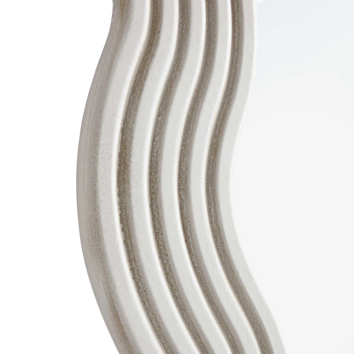 Venus Full Length Wave Mirror 180 X 100 Cm, Washed White 7 Venus Full Length Wave Mirror 180 X 100 Cm, Washed White - Image 7