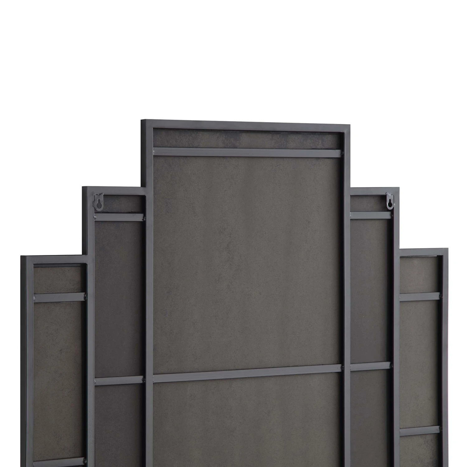 Sonia Black Metal Frame Art Deco Square Wall Mirror 90 X 90 Cm 7 Sonia Black Metal Frame Art Deco Square Wall Mirror 90 X 90 Cm - Image 7