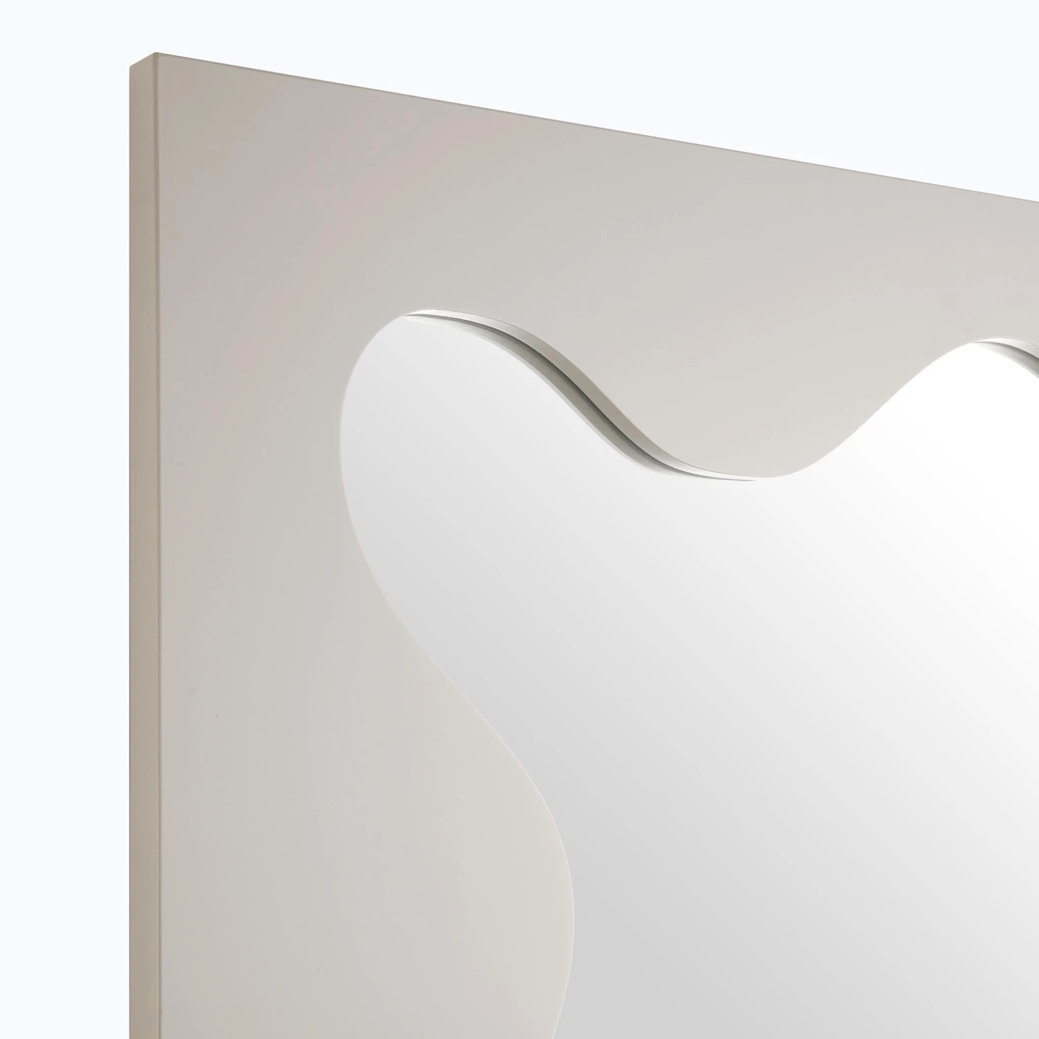 Destin Wave Mirror 180 X 100 Cm, Taupe Gloss 6 Destin Wave Mirror 180 X 100 Cm, Taupe Gloss - Image 6