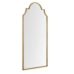 Essa Moroccan Style Full Length Mirror - Antique Gold Effect 160 x 70cm Arched Leaner Mirror 9 Essa Moroccan Style Full Length Mirror - Antique Gold Effect 160 x 70cm Arched Leaner Mirror -Daals Store MIRR 225 GOLD WB2