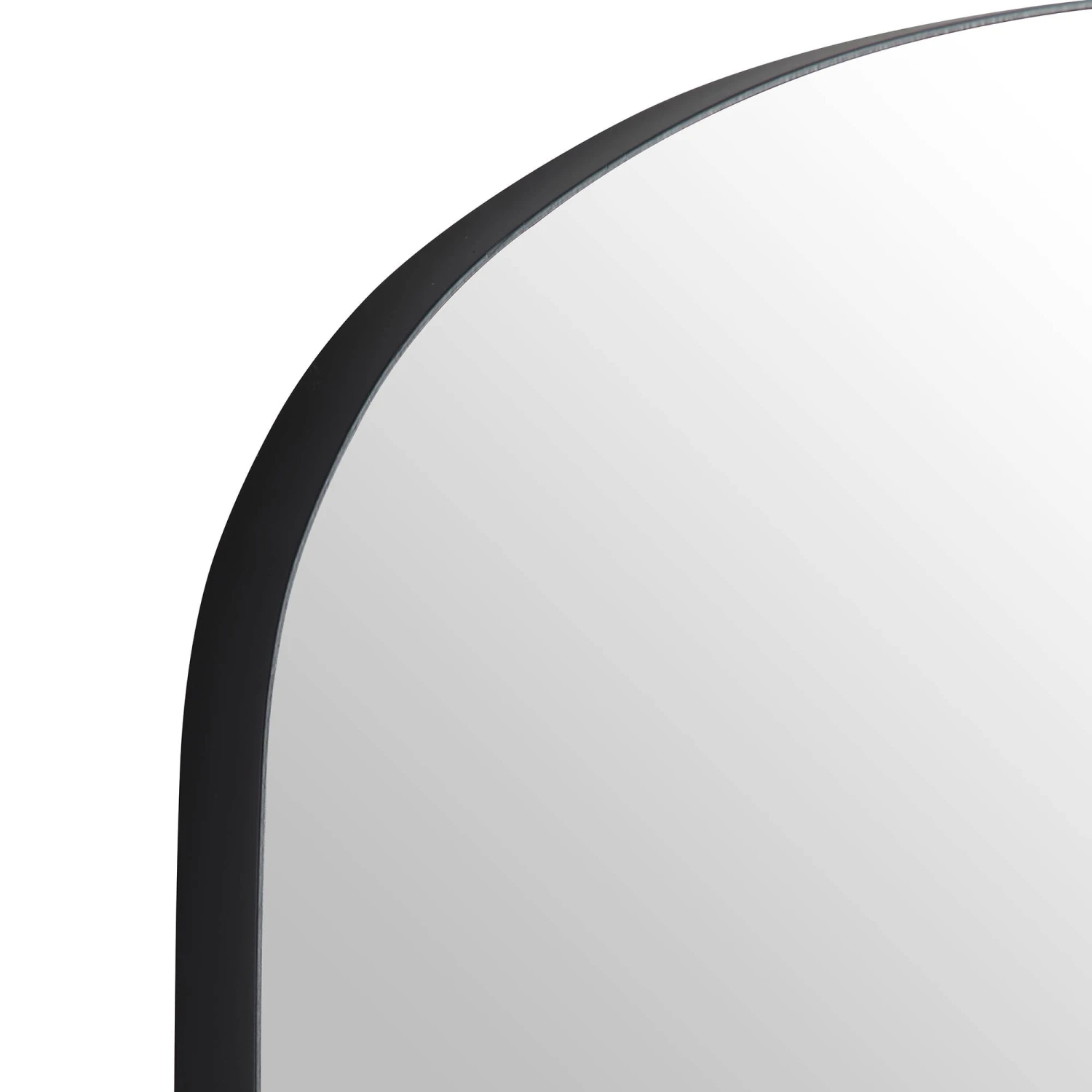 Emmy Extra-Large Black Arch Floor Mirror 180 X 100 Cm 6 Emmy Extra-Large Black Arch Floor Mirror 180 X 100 Cm - Image 6