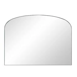 Emmy Black Arch Metal Frame Overmantle Mirror 90 X 120 Cm 10 Emmy Black Arch Metal Frame Overmantle Mirror 90 X 120 Cm -Daals Store MIRR 279 BLACK WB1