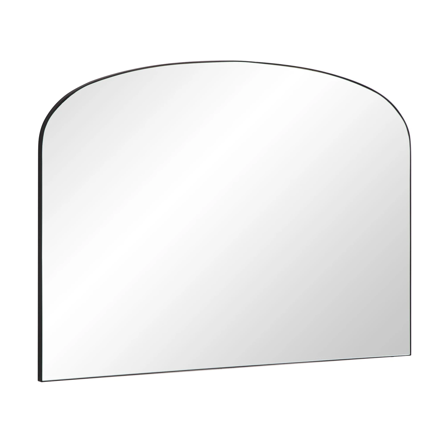 Emmy Black Arch Metal Frame Overmantle Mirror 90 X 120 Cm 4 Emmy Black Arch Metal Frame Overmantle Mirror 90 X 120 Cm - Image 4