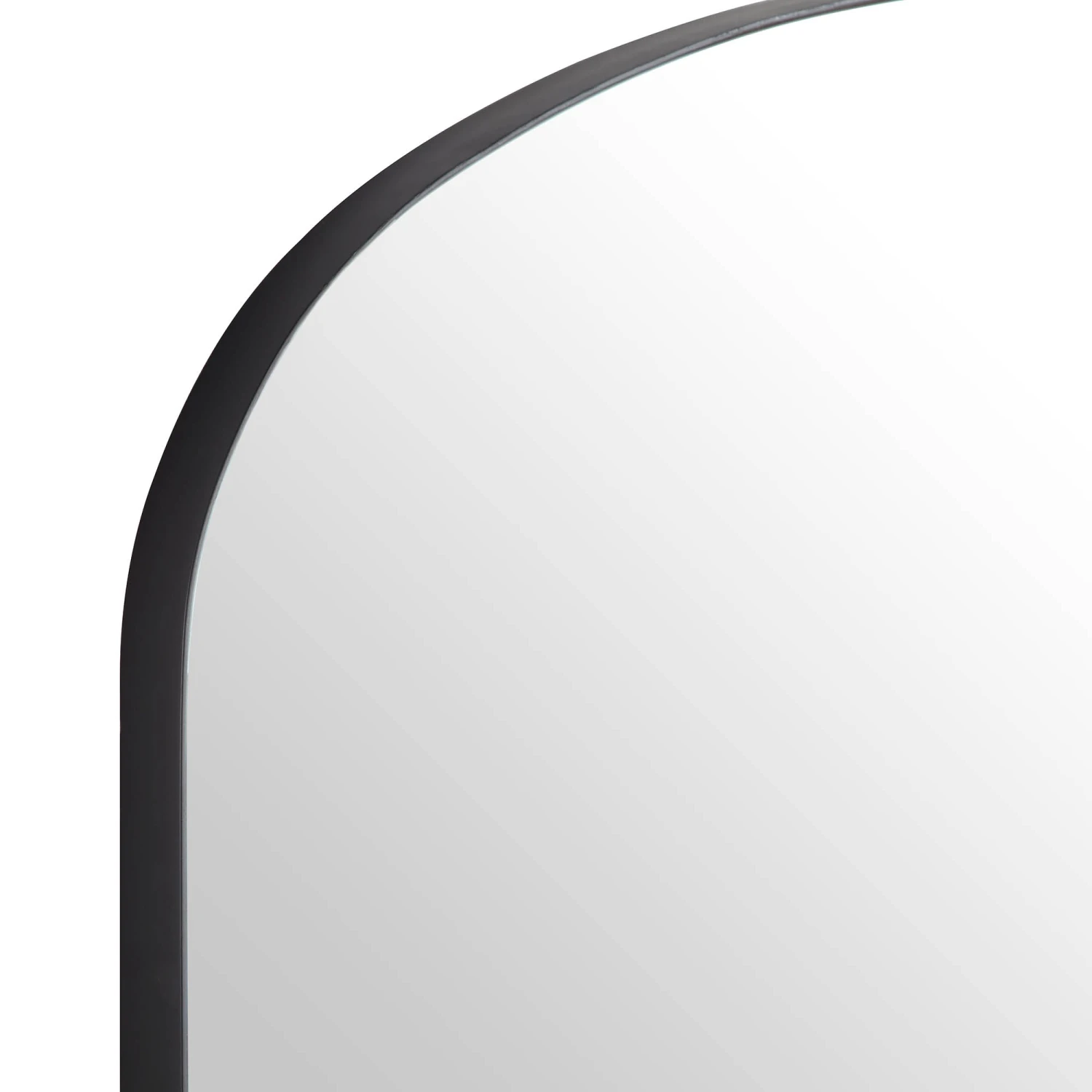 Emmy Black Arch Metal Frame Overmantle Mirror 90 X 120 Cm 6 Emmy Black Arch Metal Frame Overmantle Mirror 90 X 120 Cm - Image 6