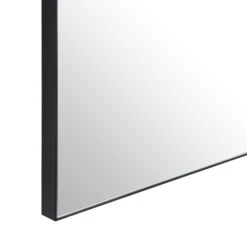 Emmy Black Arch Metal Frame Overmantle Mirror 90 X 120 Cm 14 Emmy Black Arch Metal Frame Overmantle Mirror 90 X 120 Cm -Daals Store MIRR 279 BLACK detail2