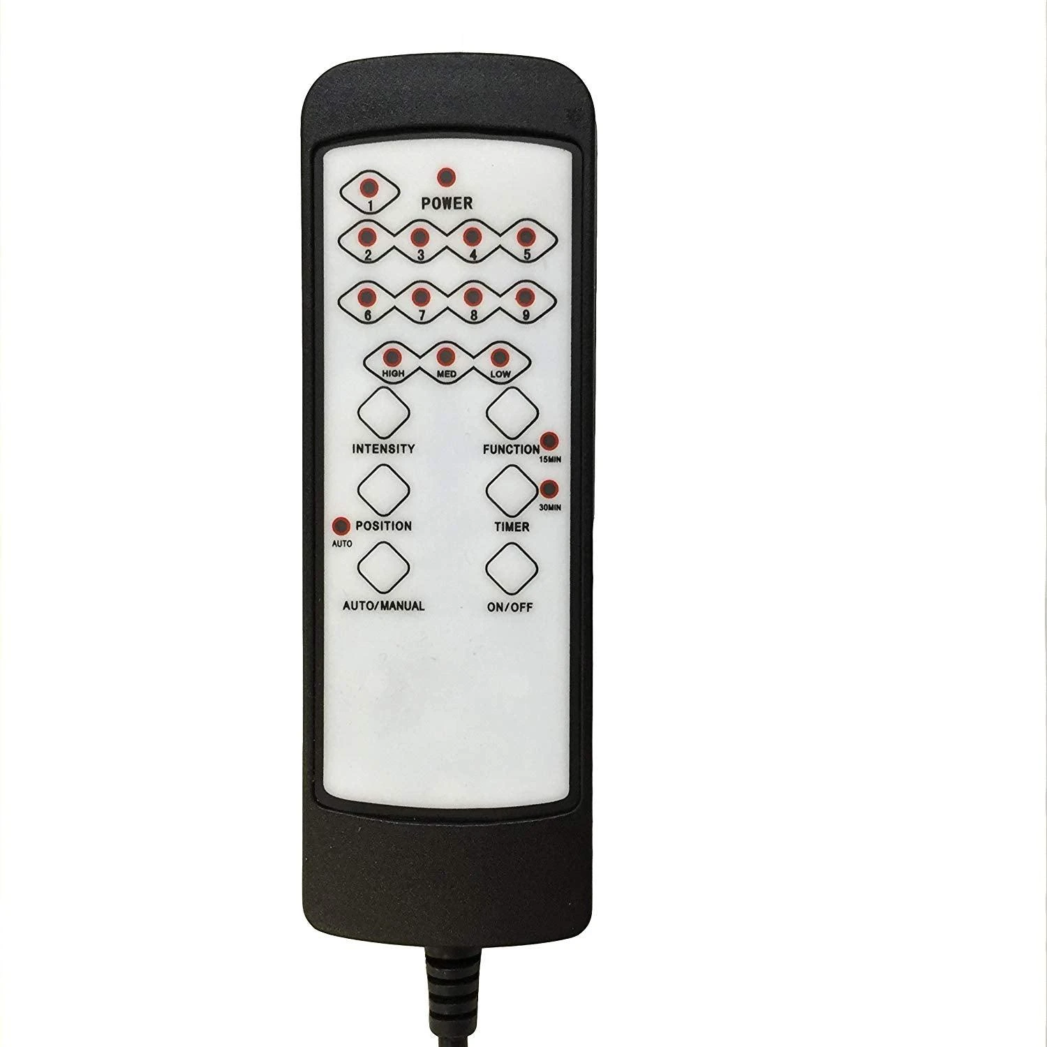 Executive Recline Padded Swivel Office Chair With Vibrating Massage Function, MM17 Brown 2 Executive Recline Padded Swivel Office Chair With Vibrating Massage Function, MM17 Brown - Image 2