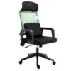 Beni Plus Mesh Swivel Office Chair With Massage Lumbar Cushion In Green -Daals Store MM94GREEN WB1