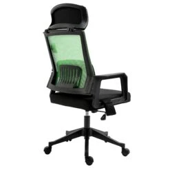 Beni Plus Mesh Swivel Office Chair With Massage Lumbar Cushion In Green 13 Beni Plus Mesh Swivel Office Chair With Massage Lumbar Cushion In Green -Daals Store MM94GREEN WB4