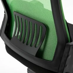 Beni Plus Mesh Swivel Office Chair With Massage Lumbar Cushion In Green 16 Beni Plus Mesh Swivel Office Chair With Massage Lumbar Cushion In Green -Daals Store MM94GREEN detail3