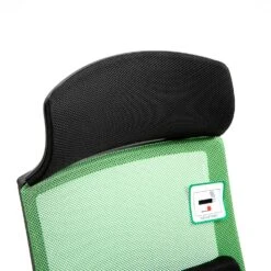 Beni Plus Mesh Swivel Office Chair With Massage Lumbar Cushion In Green 17 Beni Plus Mesh Swivel Office Chair With Massage Lumbar Cushion In Green -Daals Store MM94GREEN detail4