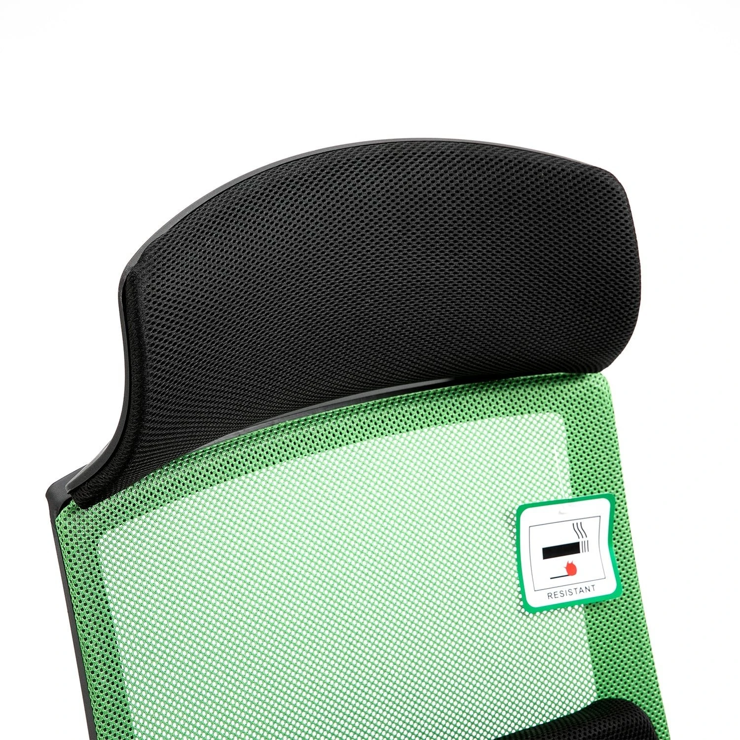 Beni Plus Mesh Swivel Office Chair With Massage Lumbar Cushion In Green 9 Beni Plus Mesh Swivel Office Chair With Massage Lumbar Cushion In Green - Image 9