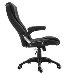 Executive Recline Extra Padded Office Chair Standard, MO17 Black Fabric -Daals Store MO17BLACKFAB WB5
