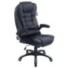 Executive Recline High Back Extra Padded Office Chair, MO17 Black -Daals Store MO17BLACKVAR WB1