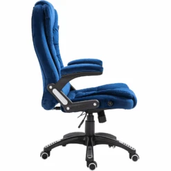 Executive Recline Extra Padded Office Chair Standard, MO17 Blue Velvet 12 Executive Recline Extra Padded Office Chair Standard, MO17 Blue Velvet -Daals Store MO17BLUEVEL WB3