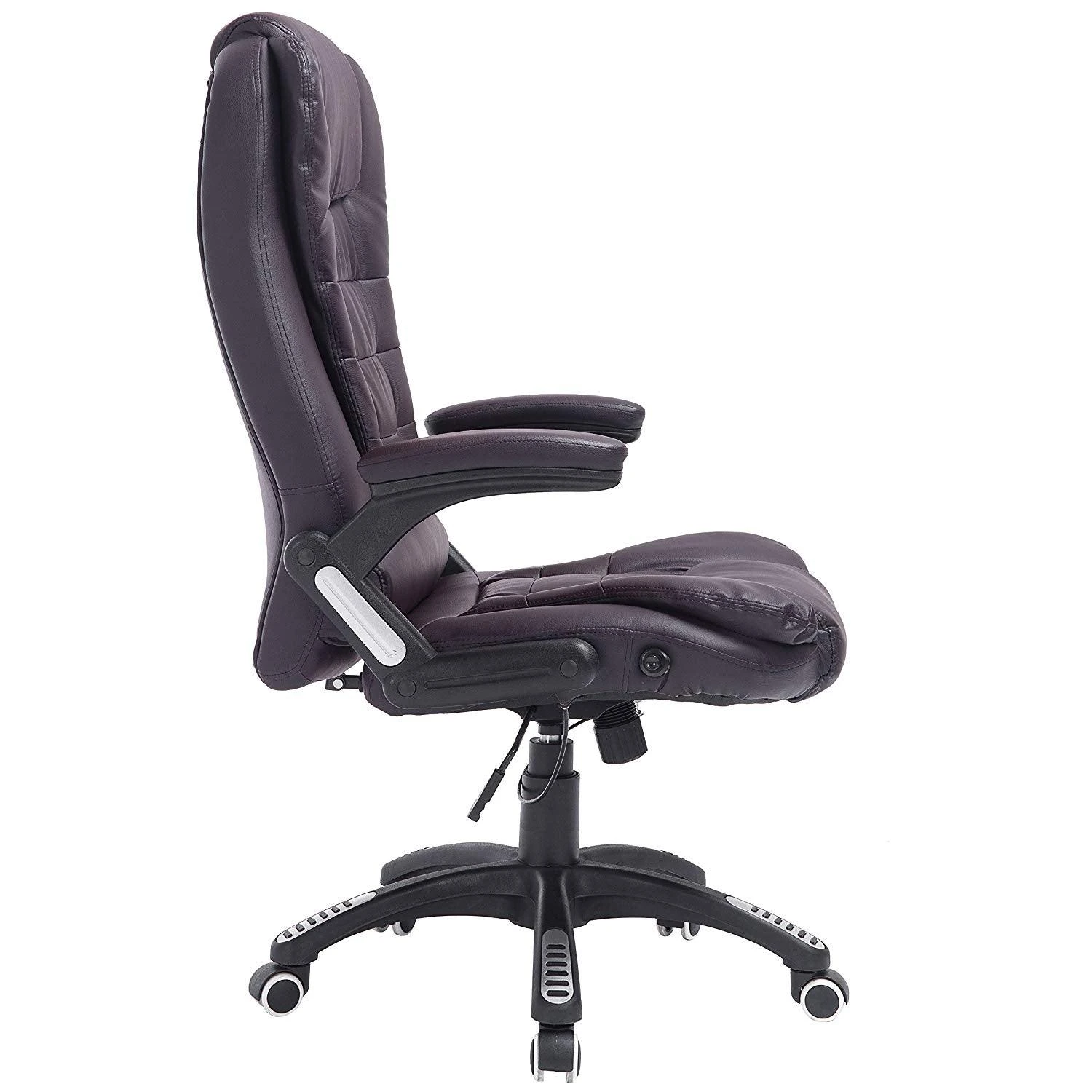 Executive Recline High Back Extra Padded Office Chair, MO17 Brown 4 Executive Recline High Back Extra Padded Office Chair, MO17 Brown - Image 4