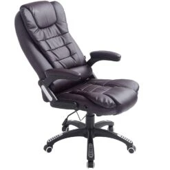 Executive Recline High Back Extra Padded Office Chair, MO17 Brown 15 Executive Recline High Back Extra Padded Office Chair, MO17 Brown -Daals Store MO17BROWNVAR WB5