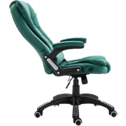 Executive Recline Extra Padded Office Chair Standard, MO17 Green Velvet 14 Executive Recline Extra Padded Office Chair Standard, MO17 Green Velvet -Daals Store MO17GREENVEL WB4