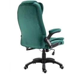 Executive Recline Extra Padded Office Chair Standard, MO17 Green Velvet 16 Executive Recline Extra Padded Office Chair Standard, MO17 Green Velvet -Daals Store MO17GREENVEL WB6